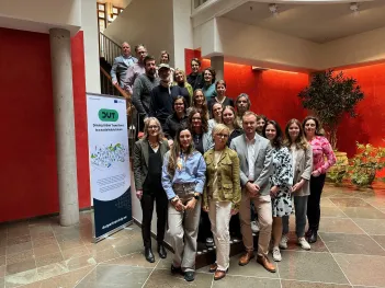 Group picture of DUT's management gathered in Stockholm.