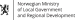 Ministry of Local Government and Regional Development, Norway (KMD) logo