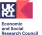 Economic and Social Research Council (ESRC UKRI) logo