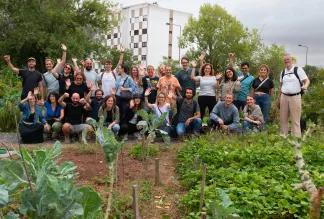 Group picture of the first 20 initiatives of the Urban Doers Community. 