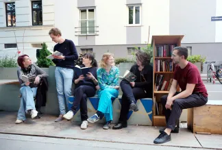 group portrait Supergratzl Lichtental