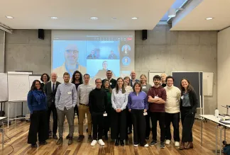 ECLECTIC team standing together