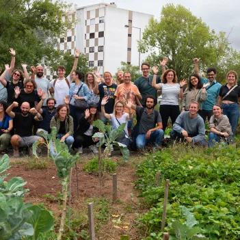 Group picture of the first 20 initiatives of the Urban Doers Community. 